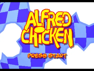 Alfred Chicken (EU) screen shot title